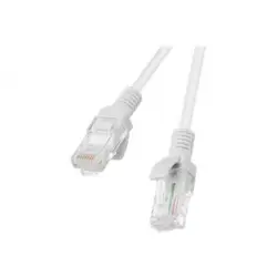 LANBERG PCU5-20CC-0150-S Lanberg Patchcord RJ45, kat. 5e, UTP, 1,5m, szary, op. zbiorcze 10 szt